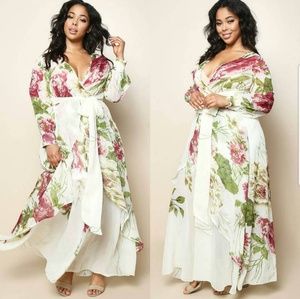 Chiffon Floral Maxi